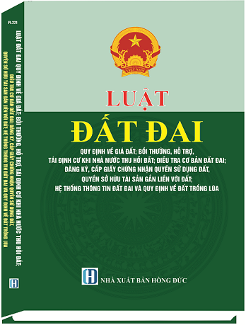 Sách Luật Đất Đai - Quy Định Về Giá Đất; Bồi Thường, Hỗ Trợ, Tái Định Cư Khi Nhà Nước Thu Hồi Đất; Điều Tra Cơ Bản Đất Đai; Đăng Ký, Cấp Giấy Chứng Nhận Quyền Sử Dụng Đất